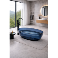 Ванна VBI VESUVIO BLUE 170 x 78 окремостояча скляна 170 x 78