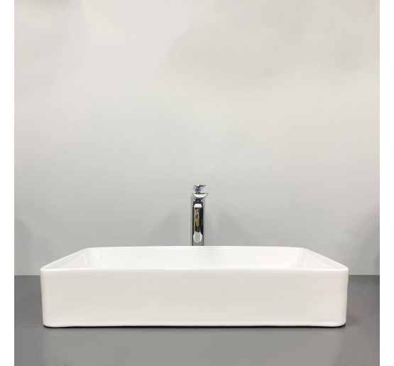 Умивальник (раковина) VBI VELLETRI M WHITE накладний