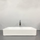 Умивальник (раковина) VBI VELLETRI M WHITE накладний