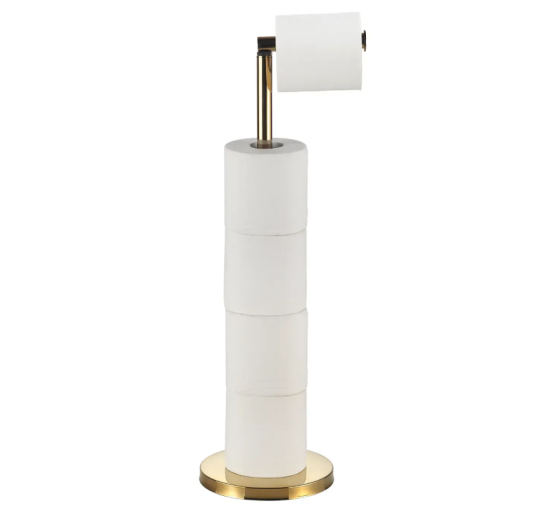 Стійка для туалетного паперу VBI ROUND GOLD