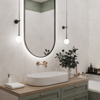 Умивальник (раковина) VBI VERONA 70 WHITE накладний