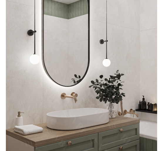 Умывальник (раковина) VBI VERONA 70 WHITE накладной