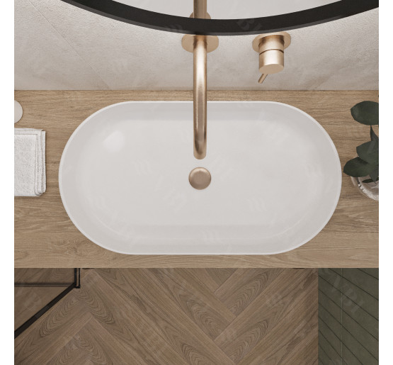 Умывальник (раковина) VBI VERONA 70 WHITE накладной