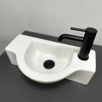 Умивальник (раковина) VBI RIMELLA WHITE накладний підвісний