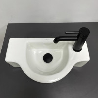 Умивальник (раковина) VBI RIMELLA WHITE накладний підвісний