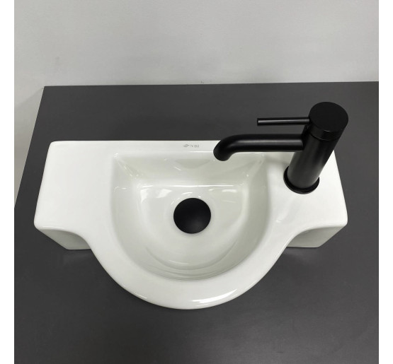 Умивальник (раковина) VBI RIMELLA WHITE накладний підвісний