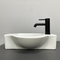 Умивальник (раковина) VBI RIMELLA WHITE накладний підвісний