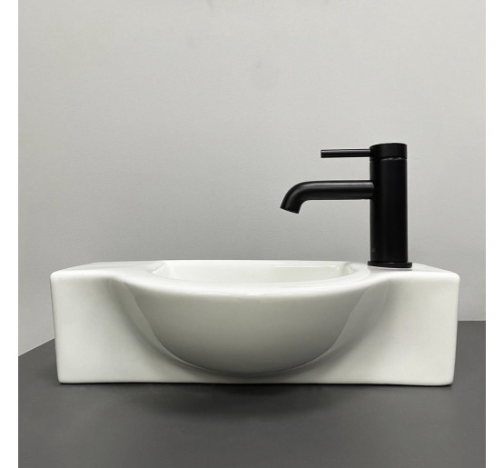 Умивальник (раковина) VBI RIMELLA WHITE накладний підвісний