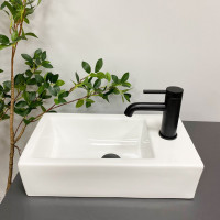 Умивальник (раковина) VBI LECCE L WHITE накладний підвісний