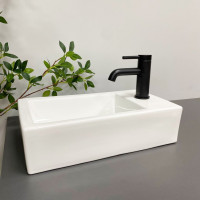 Умивальник (раковина) VBI LECCE L WHITE накладний підвісний