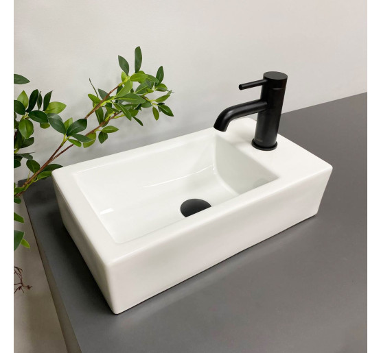 Умивальник (раковина) VBI LECCE L WHITE накладний підвісний