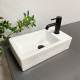 Умивальник (раковина) VBI LECCE L WHITE накладний підвісний