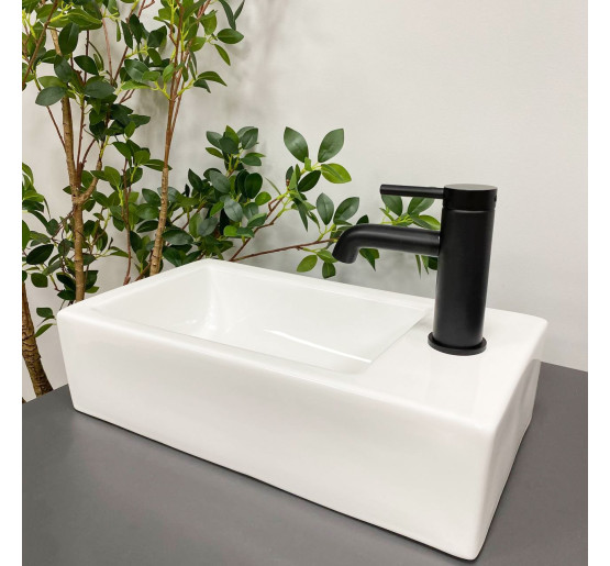 Умивальник (раковина) VBI LECCE L WHITE накладний підвісний