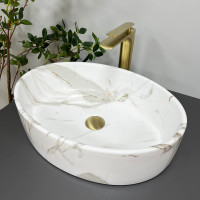 Умивальник (раковина) VBI CEFALU AIAX GLOSSY накладний