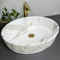 Умивальник (раковина) VBI CEFALU AIAX GLOSSY накладний