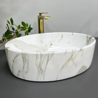 Умивальник (раковина) VBI CEFALU AIAX GLOSSY накладний