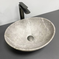 Умывальник (раковина) VBI PARMA BEIGE STONE MATT накладной