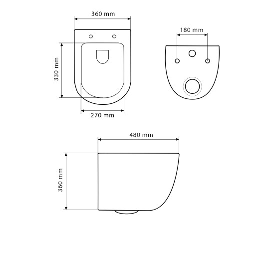 Подвесной унитаз VBI VULCANO SAND