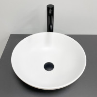 Умивальник (раковина) VBI AMALFI WHITE MATT накладний