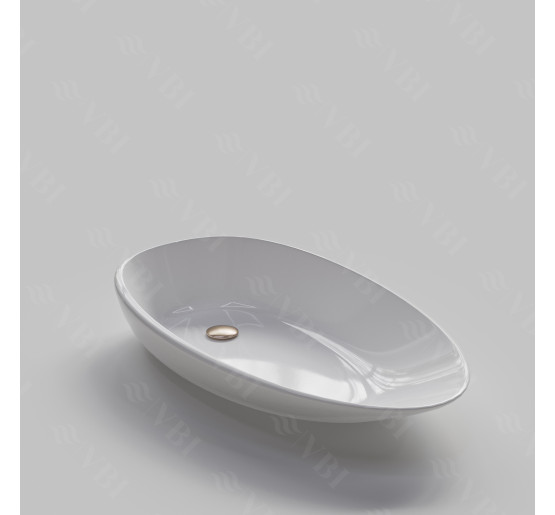 Умивальник (раковина) VBI TRENTO 75 WHITE накладний