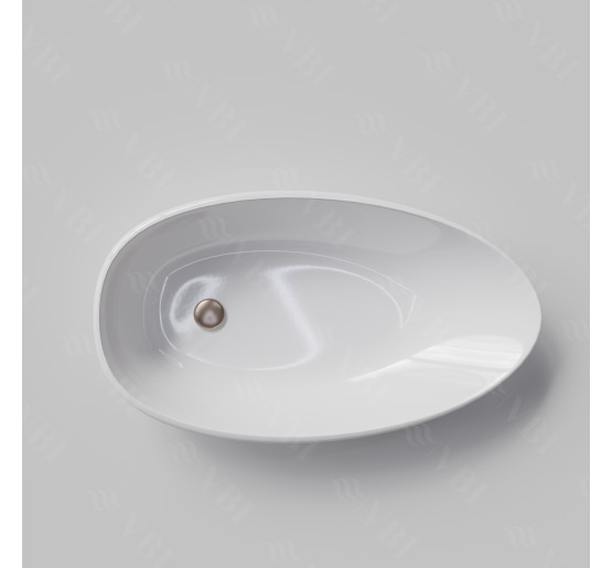 Умивальник (раковина) VBI TRENTO 75 WHITE накладний