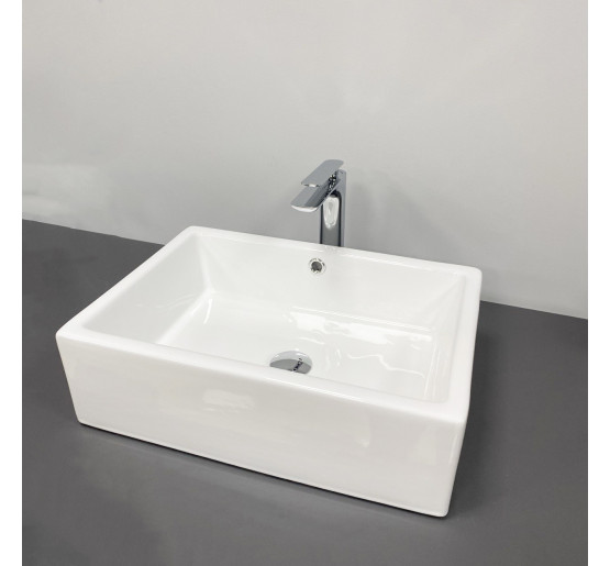 Умывальник (раковина) VBI CASTELLO WHITE накладной