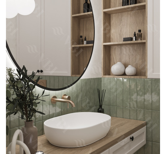 Умивальник (раковина) VBI ANDRIA WHITE накладний