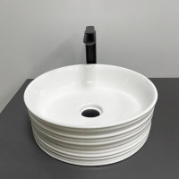 Умивальник (раковина) VBI LARINO WHITE накладний