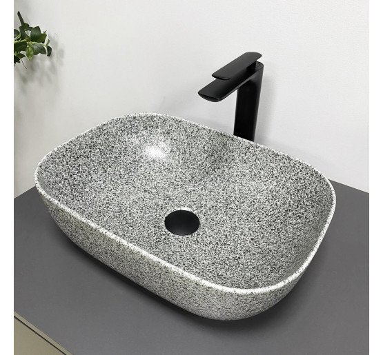 Умивальник (раковина) VBI RAVENNA SPACE GREY MATT накладний