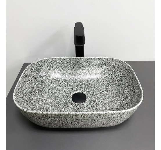 Умивальник (раковина) VBI RAVENNA SPACE GREY MATT накладний