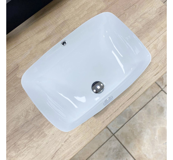 Умывальник (раковина) VBI MOENA WHITE врезной