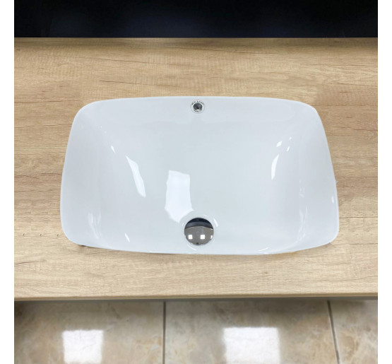 Умывальник (раковина) VBI MOENA WHITE врезной