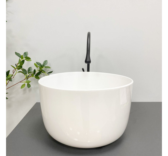 Умивальник (раковина) VBI ROSSANO WHITE накладний