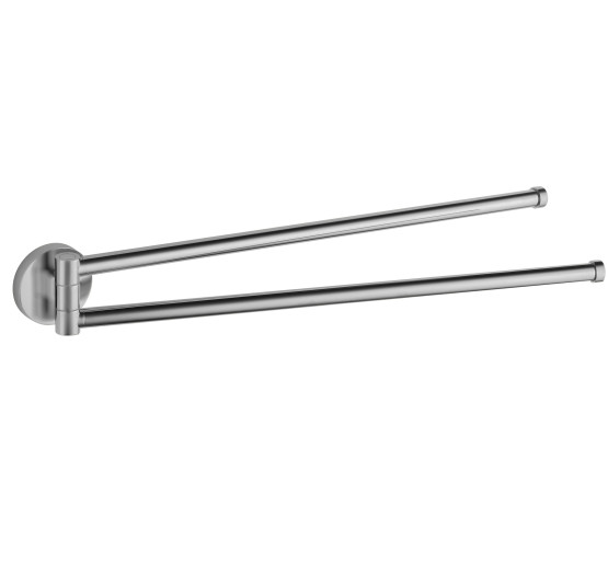 Вішалка для рушників VBI VENUS NICKEL поворотна подвійна