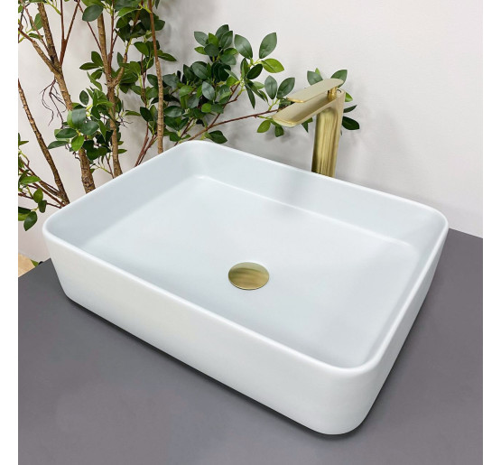 Умивальник (раковина) VBI ATRANI SMOKE BLUE накладний