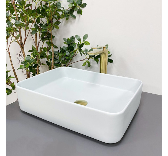 Умивальник (раковина) VBI ATRANI SMOKE BLUE накладний