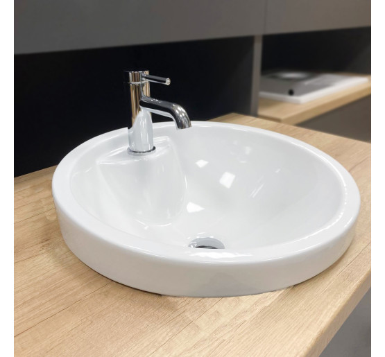 Умывальник (раковина) VBI PIANETTE WHITE врезной