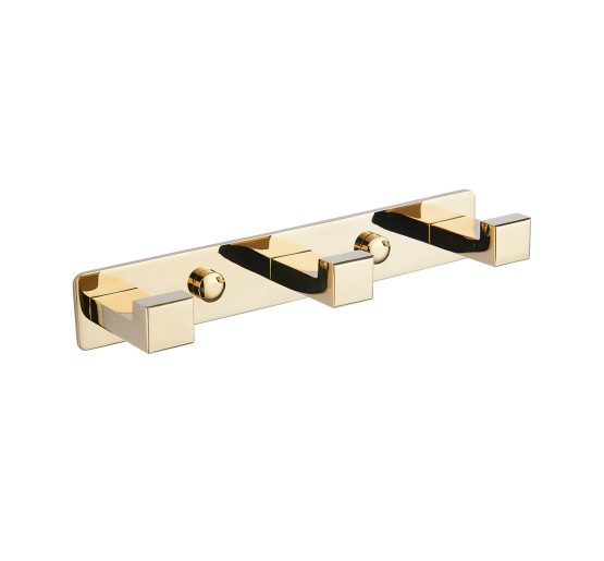 Гачок для рушників VBI QUADRO GOLD потрійний