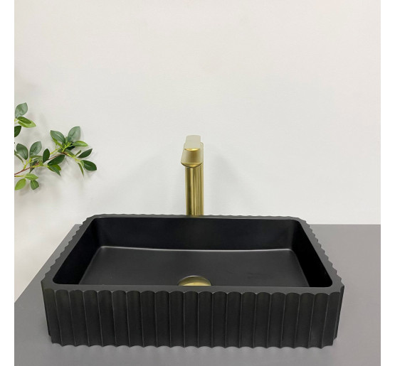 Умивальник (раковина) VBI FLORENTIA BLACK MATT накладний