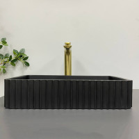 Умивальник (раковина) VBI FLORENTIA BLACK MATT накладний