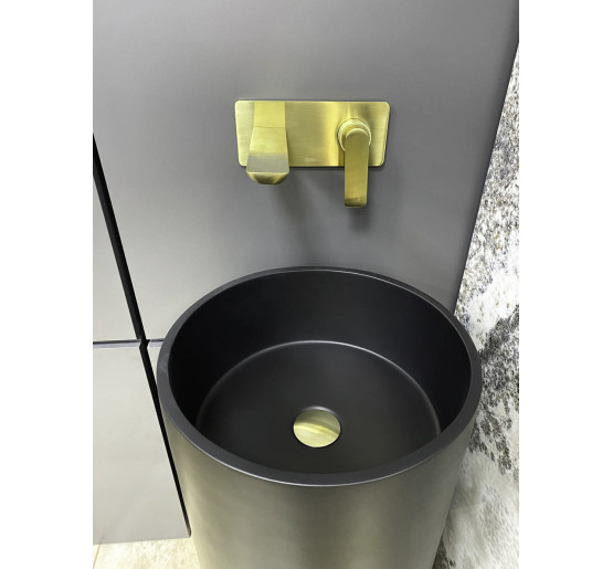 Умивальник (раковина) VBI CATANIA BLACK MATT підлоговий