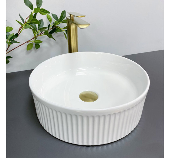 Умывальник (раковина) VBI BRINDISI WHITE накладной