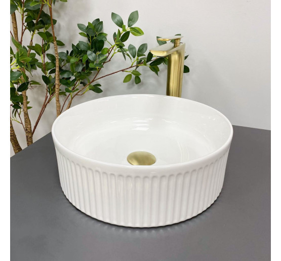 Умывальник (раковина) VBI BRINDISI WHITE накладной