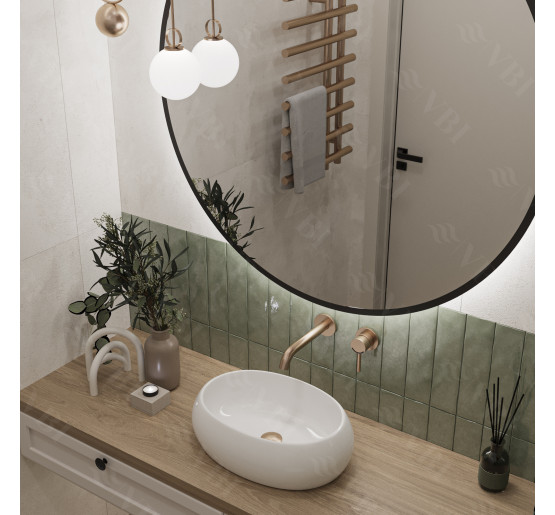 Умивальник (раковина) VBI VENETO WHITE накладний