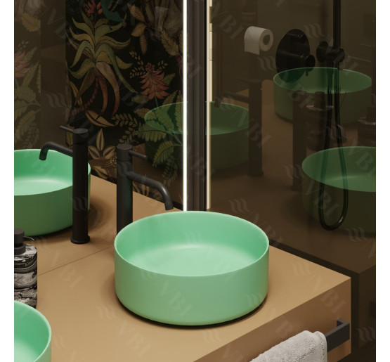 Умивальник (раковина) VBI PRATO MINT MATT накладний