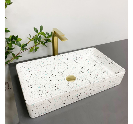 Умывальник (раковина) VBI TRIEST MOSAIC GLOSSY накладной