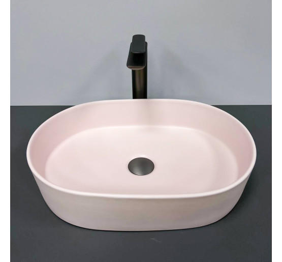 Умывальник (раковина) VBI VERONA 50 PINK MATT накладной