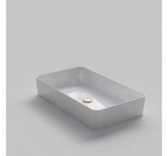 Умывальник (раковина) VBI TRIEST WHITE накладной