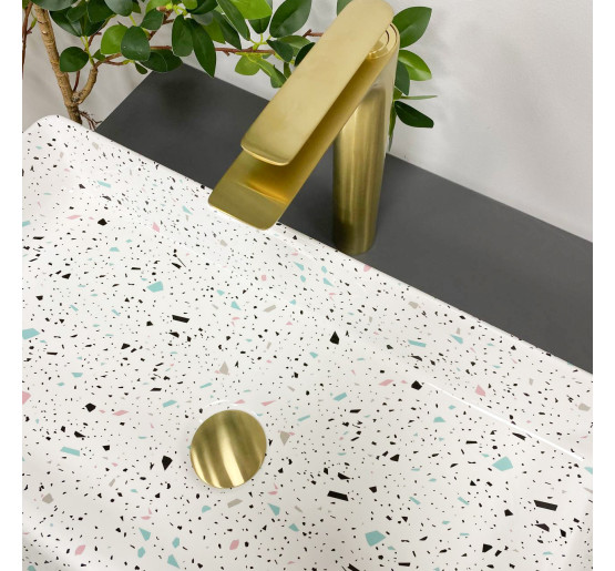 Умывальник (раковина) VBI TRIEST MOSAIC GLOSSY накладной