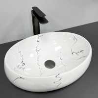Умывальник (раковина) VBI VENETO MARMO GLOSSY накладной